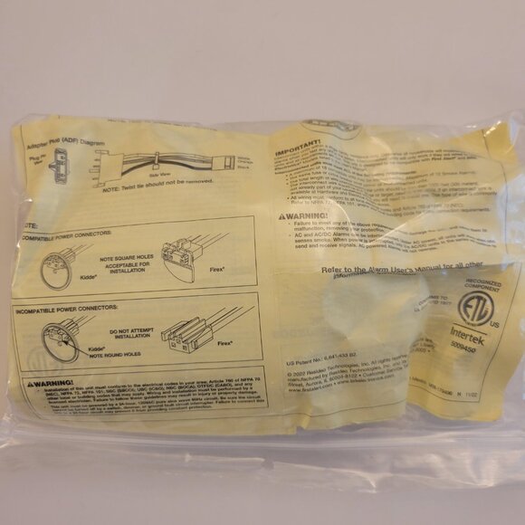 NEW First Alert Hardwired Adapter Plug (12-Pack) - Picture 2 of 3